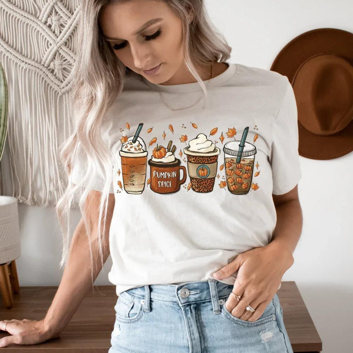 Iced Coffee Is Essential- Retro T-Shirt Unisex L / Heather Dusty Blue
