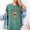 Christmas Spirit Coffee Club Comfort Colors Graphic Tee