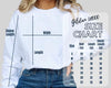 Custom Varsity Letter Outline Sweatshirt