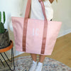 Embroidered Canvas Tote Bag