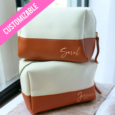 Personalized Cosmetic Bag with Name