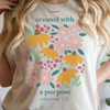 Christian Women's Graphic Tee Created With A Purpose