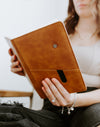 Personalized Leather Journal Refillable Journal Executive Notebook