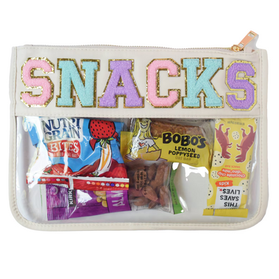 Snack Patch Clear Pouch