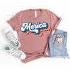 Leopard Merica - 4th of July Women's Graphic Tees