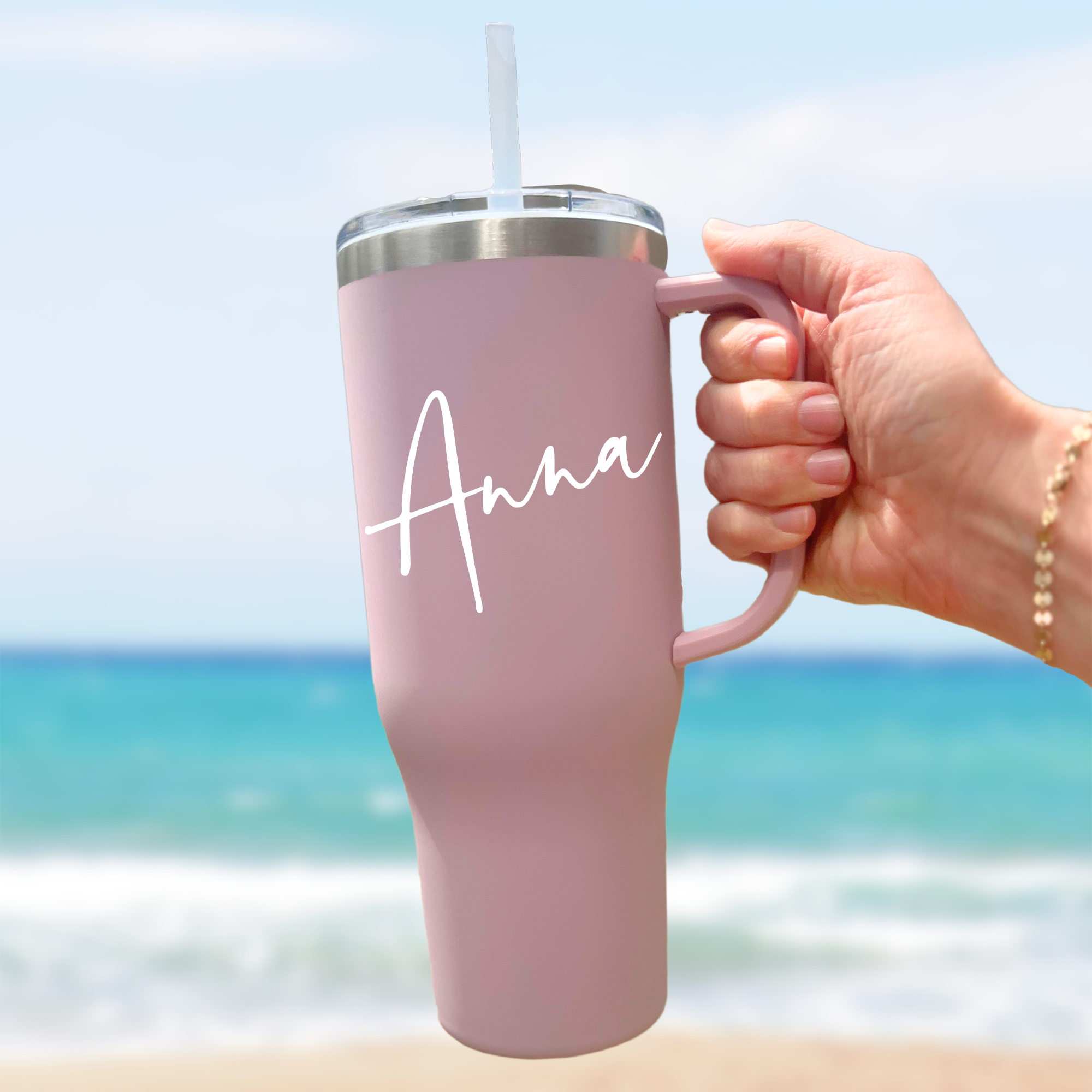 Personalized Stainless Steel Travel Mug